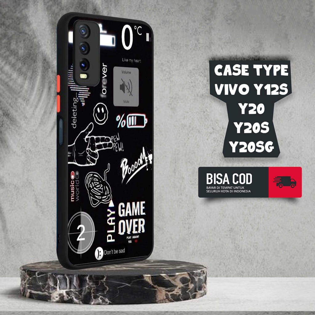 CASE VIVO Y12S / Y20 / Y20S / Y20S G [NASA TICKET] TERLARIS CASING VIVO Y12S / Y20 / Y20S / Y20S G T