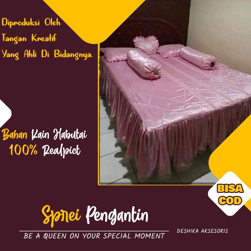 [ART. 5656] SEPREI PENGANTIN MURAH / SEPREI PENGANTIN / SEPRE PENGANTIN MURAH / SEPRE PENGANTIN SET 