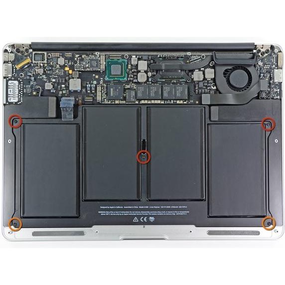 Ganti Baterai Macbook Air 11inc 13inch 2010-2017 Part + Pasang