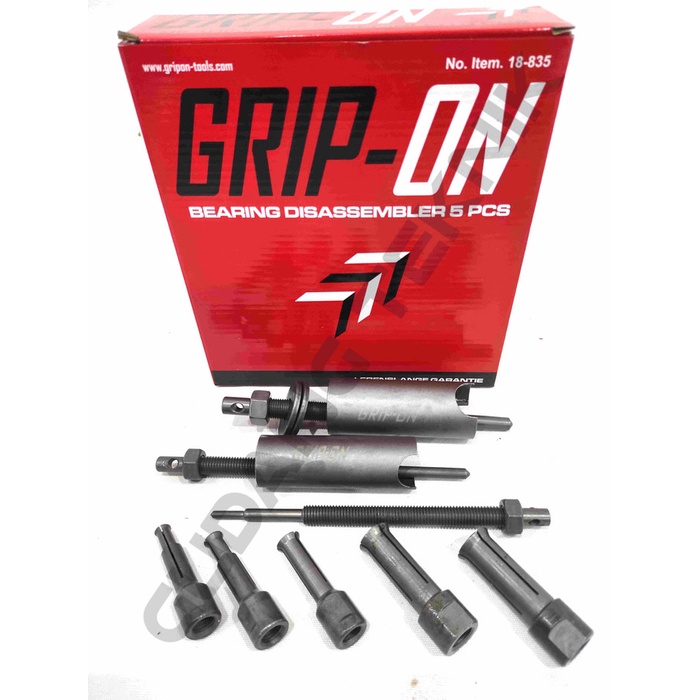 Treker Bearing Puller 5pcs 18-835 GRIP ON / Traker Laker Laher Puler 5 Pcs Lepas Bearing - bearing Disassembler 18 835 GRIP ON