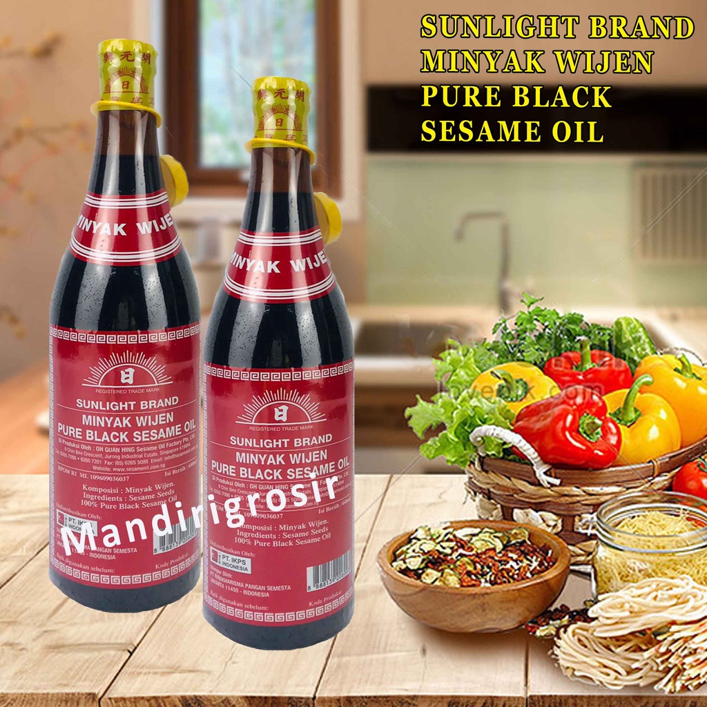 Minyak Wijen* Sunlight Brand* Sesame Oil* 640ml