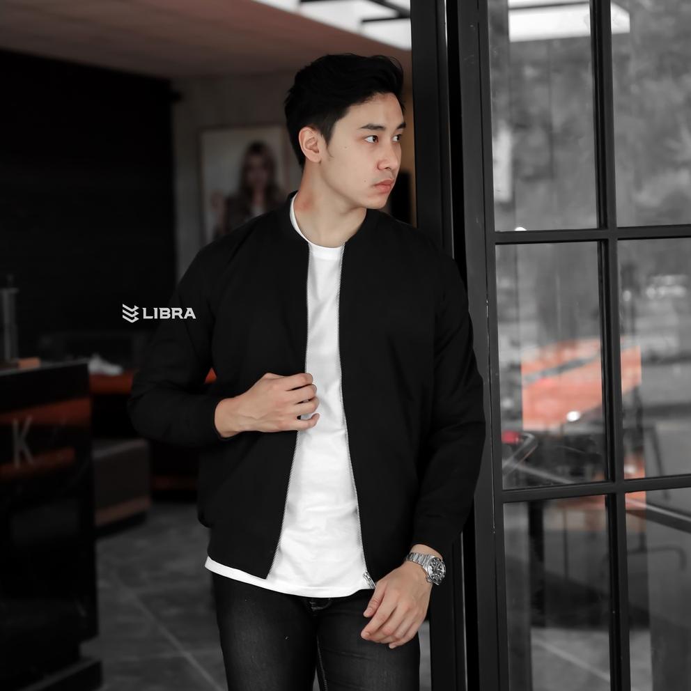 LANGSUNG KIRIM Libra Original Jaket Bomber Canvas