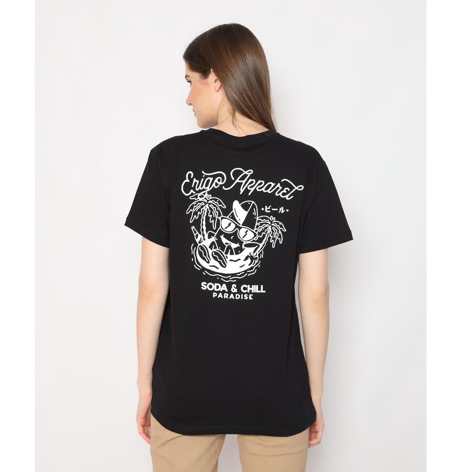 PALING DIMINATI Erigo T-Shirt Soda & Chill Black