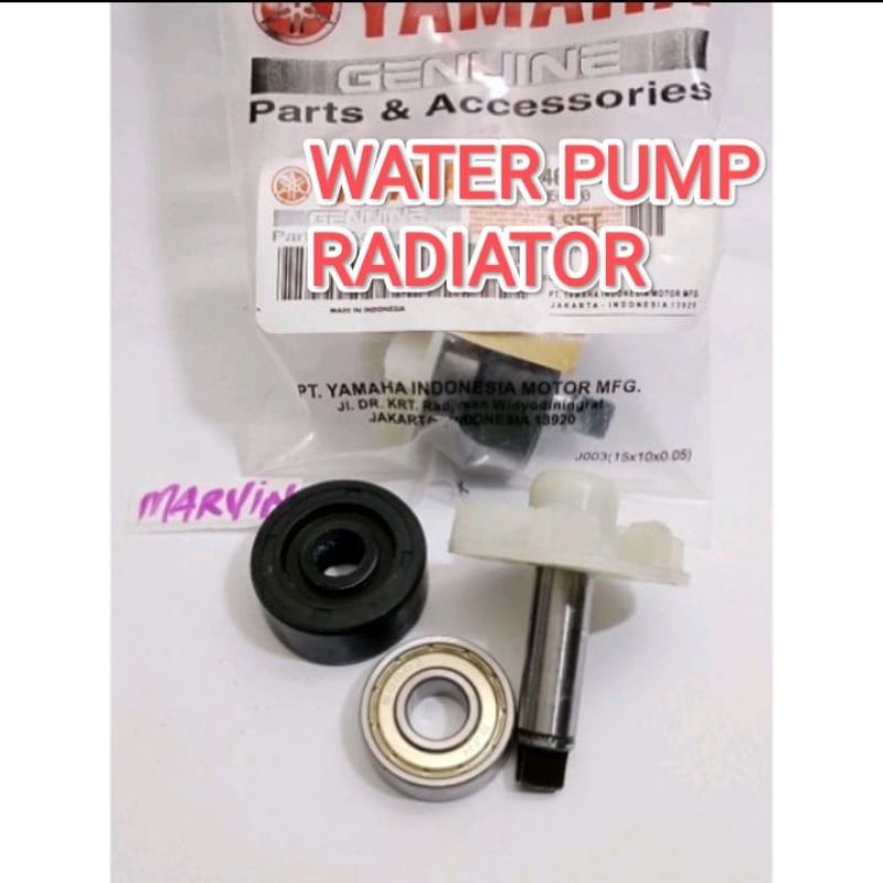 KIPAS AS WATER PUMP SEAL SIL BERING BEARING PUM RADIATOR MX LAMA NEW 135 VIXION LAMA NEW NVA NVL JUP