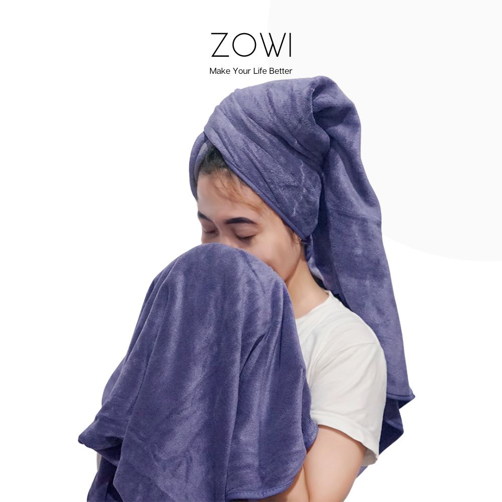 [GRATIS EMAS] ZOWI HANDUK MANDI DAYA SERAP TINGGI/ BATH TOWEL MICROFIBER PREMIUM/ HANDUK MANDI HALUS ANTI BAKTERI