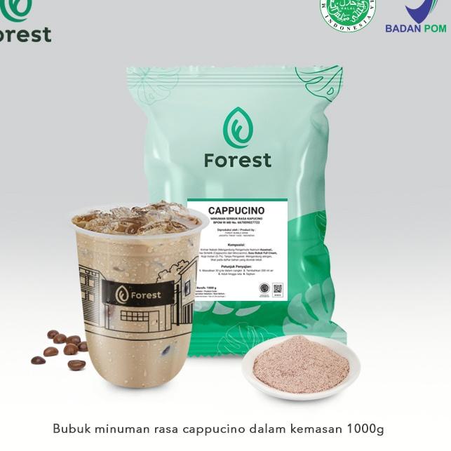 

☄️NEW✨ CAPPUCCINO Bubuk Minuman Powder - FOREST Bubble Drink