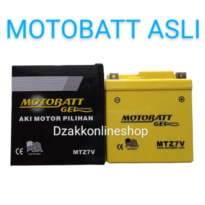 Aki Motor Yamaha Xmax R25 Mt25 Motobatt Mtz7V Asli Debezzz