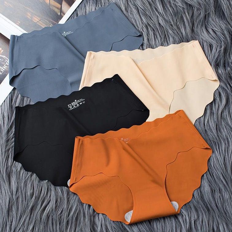 COD✔️ Celana Dalam Wanita Seamless Tanpa Jahitan Import / Celana Dalam Wanita Seamless Tanpa Jahitan