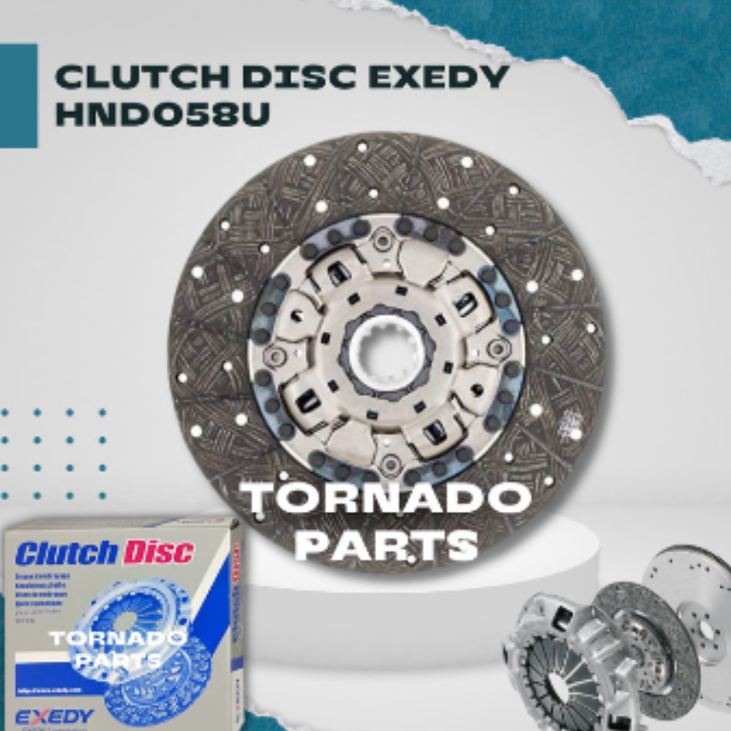 Exedy HND058U Clutch Disc Disk Assy 15 inc Plat Kopling Hino Lohan 500