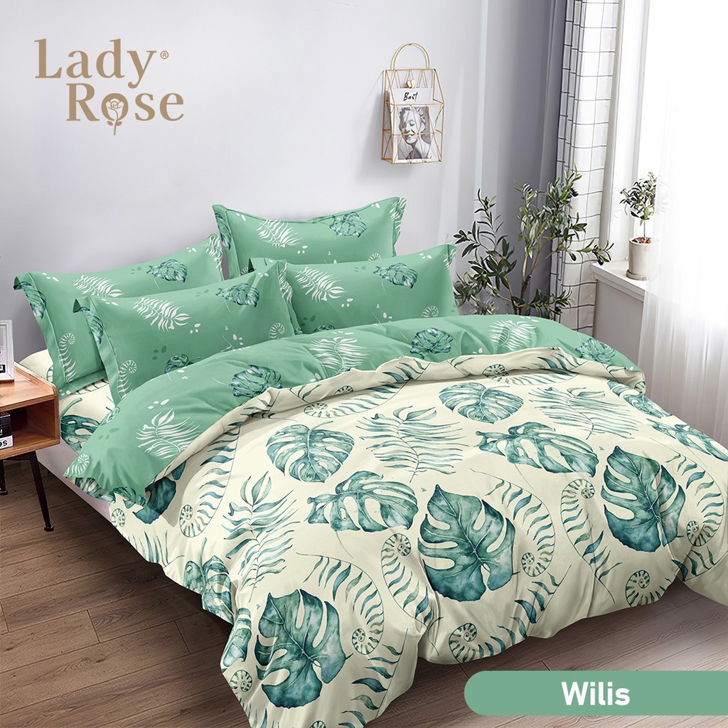 BEDCOVER Lady Rose 180X200 RUMBAI TERBARU