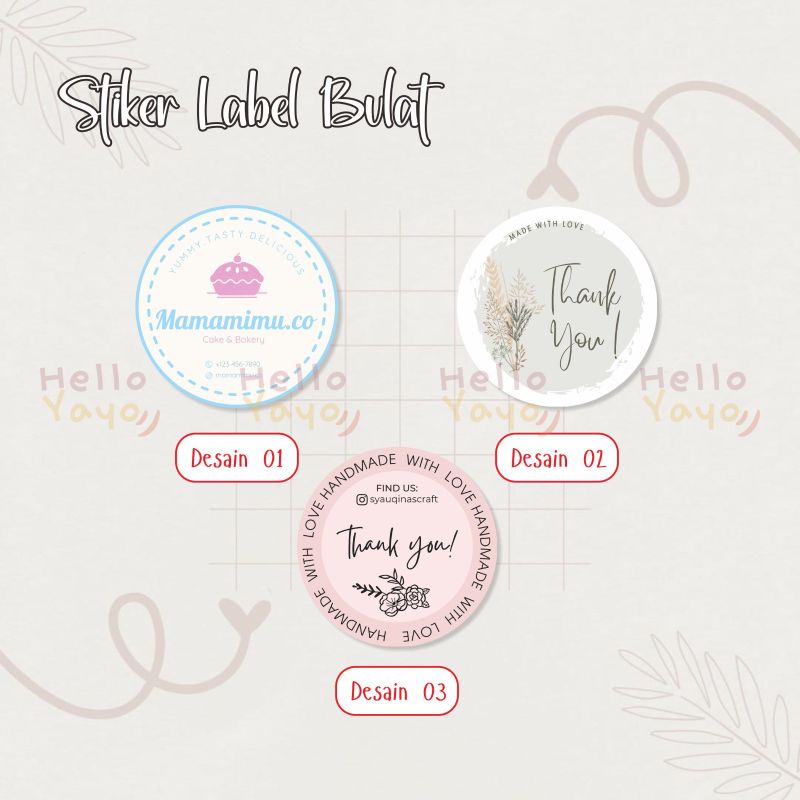 

CETAK STIKER BULAT/STIKER CUTTING/STIKER PRODUK/STIKER MURAH
