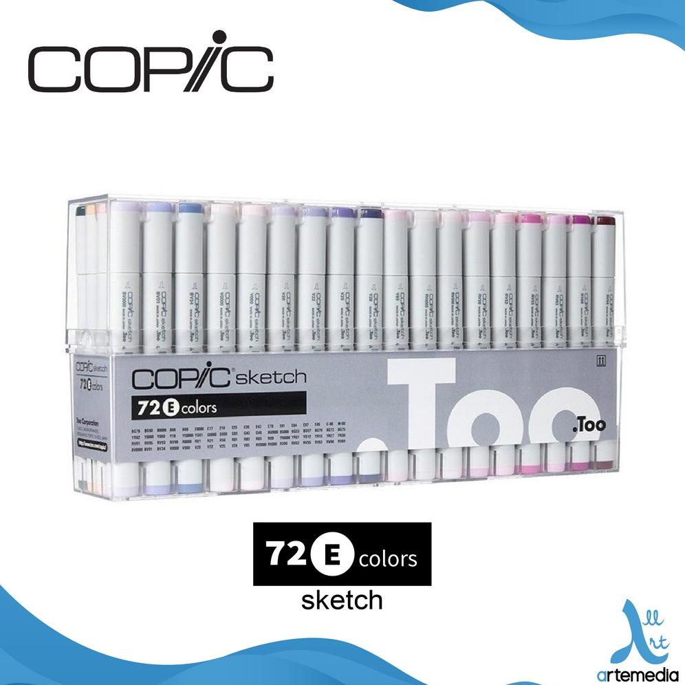 

Marker Copic Sketch 72 Set E