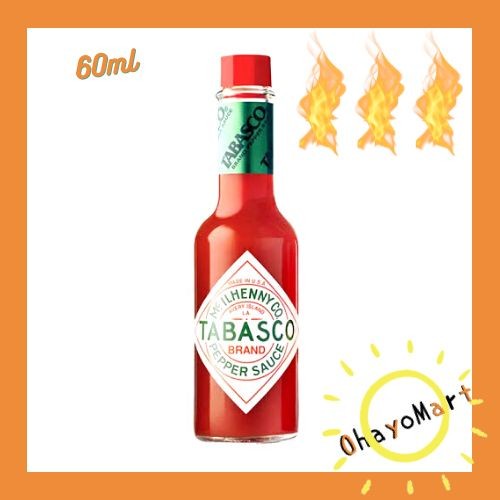 

Tabasco Red Pepper Sauce USA / Saus Sambal Tabasco USA 60ml