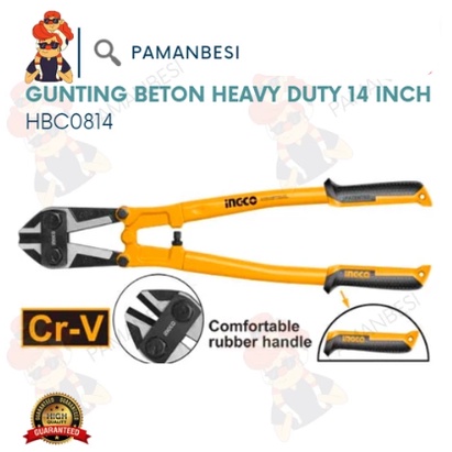 

INGCO 14inch Bolt Cutter Heavy Duty Bolt HBC0814