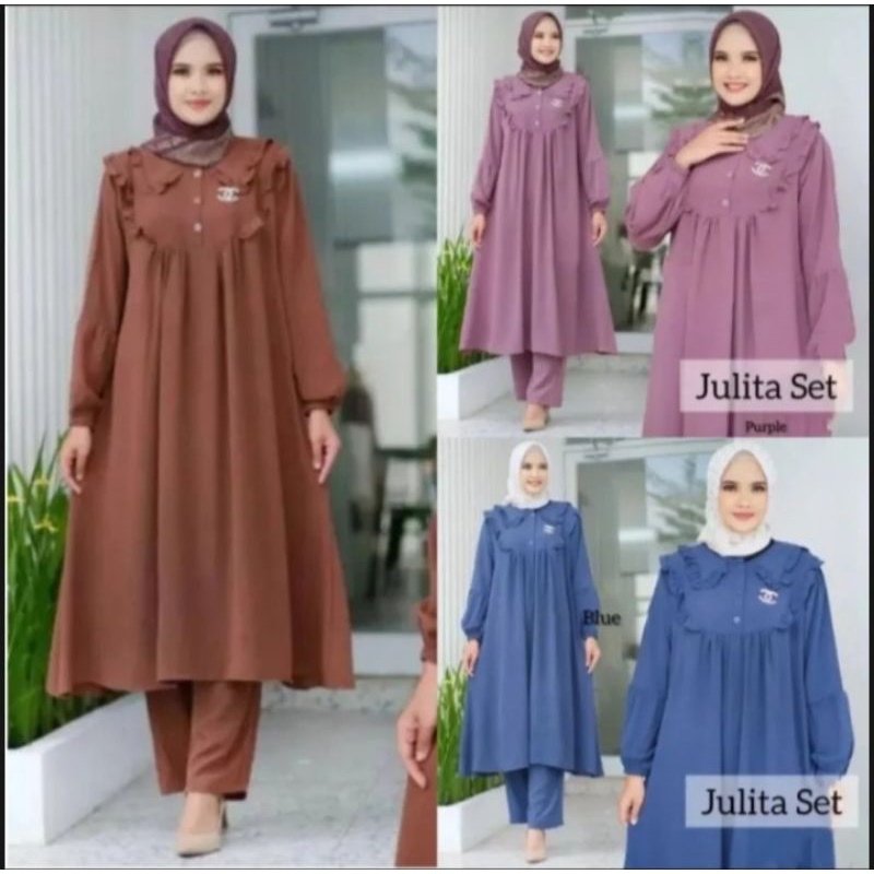 Julita Oneset Crinkle Airflow