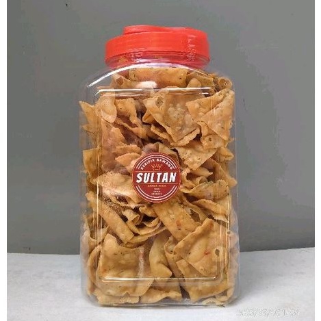 

Snack Keripik Bawang Sultan Original Pedas / kue bawang original pedas