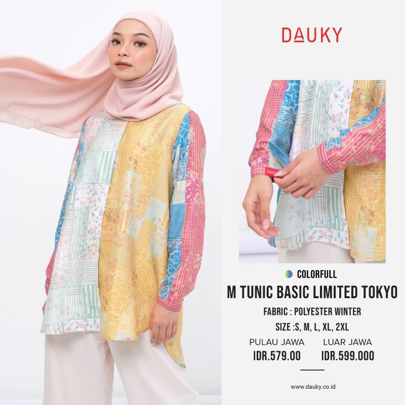 M tunic basic limited Tokyo dauky tunik dauky