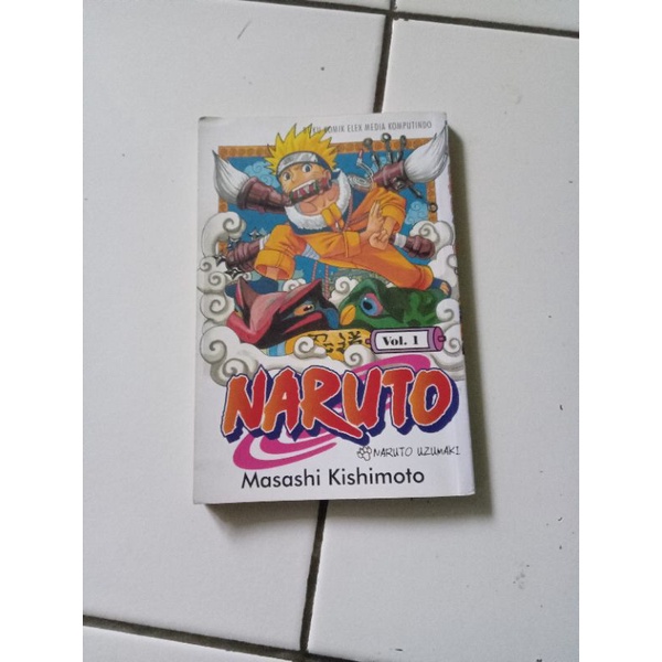 Komik Naruto vol 1 Original