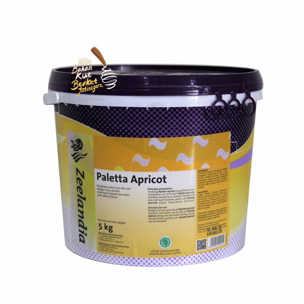 

ZEELANDIA PALETTA APRICOT 5 kg / SELAI APRICOT