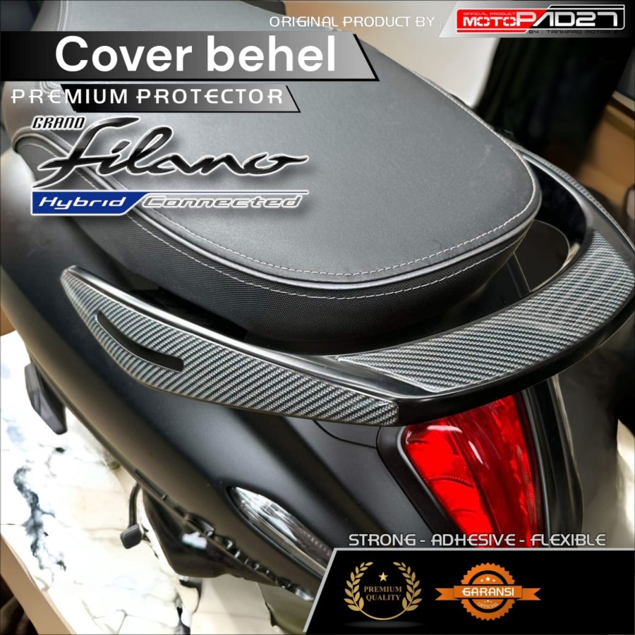 Motopad27 Stiker resin timbul behel protector Yamaha Grand Filano 2023