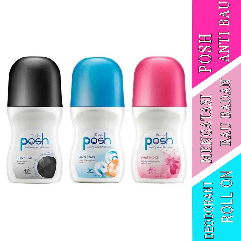 Posh- Posh Deodorant- Deodorant Roll On- 50ml