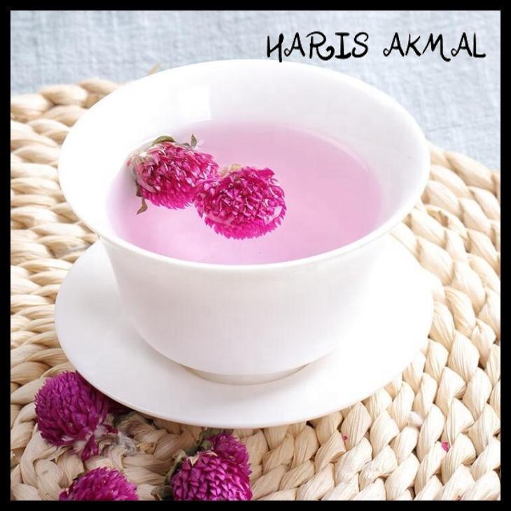 

TEH BUNGA AMARANT / GLOBE AMARANTH FLOWER TEA 40GR AMPUH