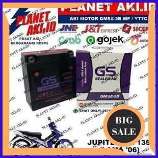 Aki Motor Yamaha Jupiter MX 135 Lama GM5Z3B GS Y Accu Kering MF 1M4R23 suku cadang