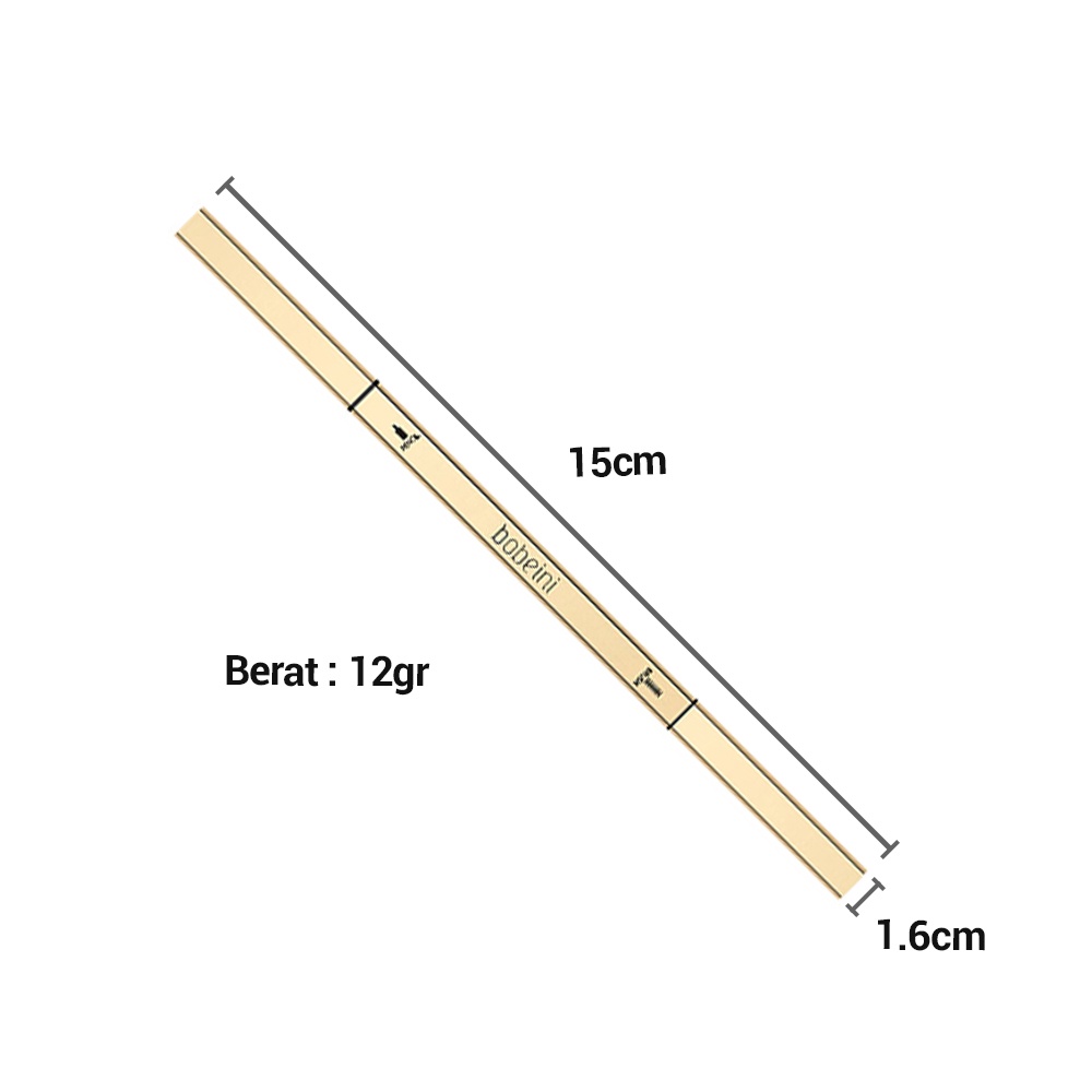 Pretty Pensil Alis 2IN Anti Air/Pensil Alis Natural Putar Drawing/Double Heads Eyebrow Automatic Waterproof/Eyebrows Look Korean