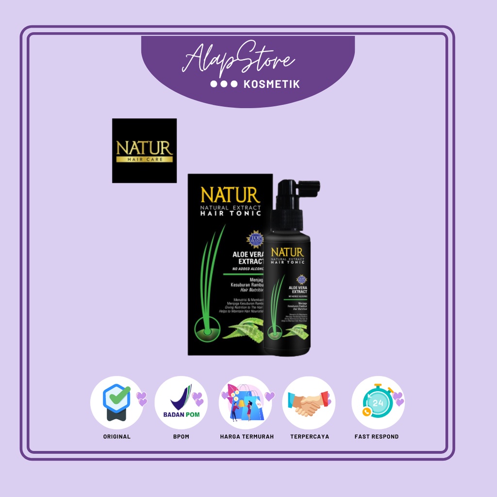 Natur Hair Tonic  Original 100% Termurah