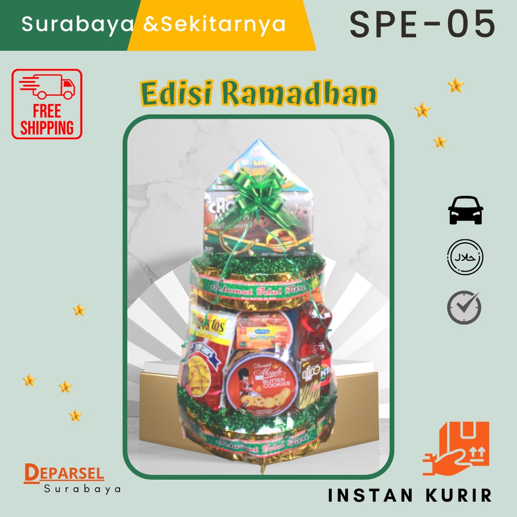 

Parcel Surabaya Lebaran Makanan Premium Seri SPE-05