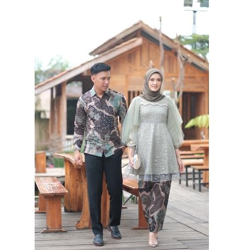 MURAH luna tunik couple sagee green