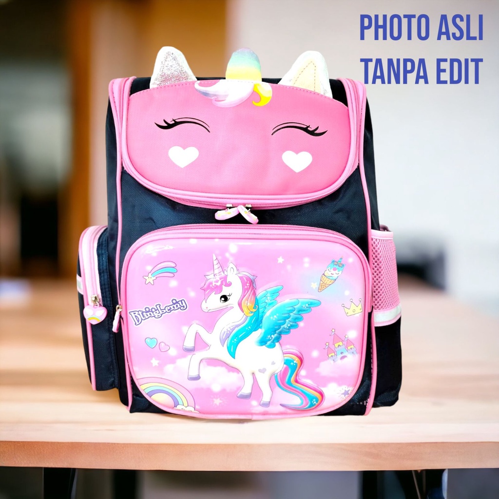 NEW TAS RANSEL ANAK SEKOLAH IMPORT SD 3D 00530-00533