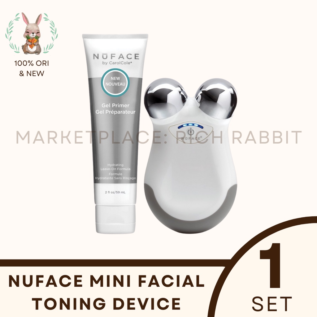 NuFACE Nu Face Mini Petite Facial Toning Device Alat Skincare Wajah
