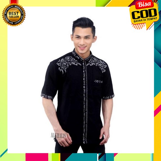 Baju Muslim Pria Terbaru 2023 Lengan Panjang Pendek Dewasa Korean Style Koko Cowok Turki Import Rema