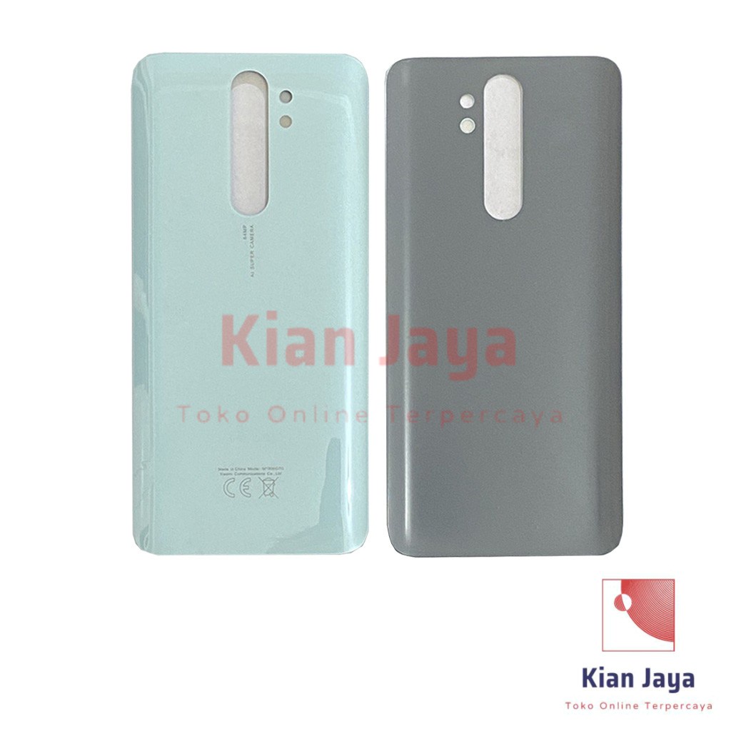 Backdoor Xiaomi Redmi Note 8 Pro Back Cover Tutup Belakang Baterai Cassing Casing Backcase Original