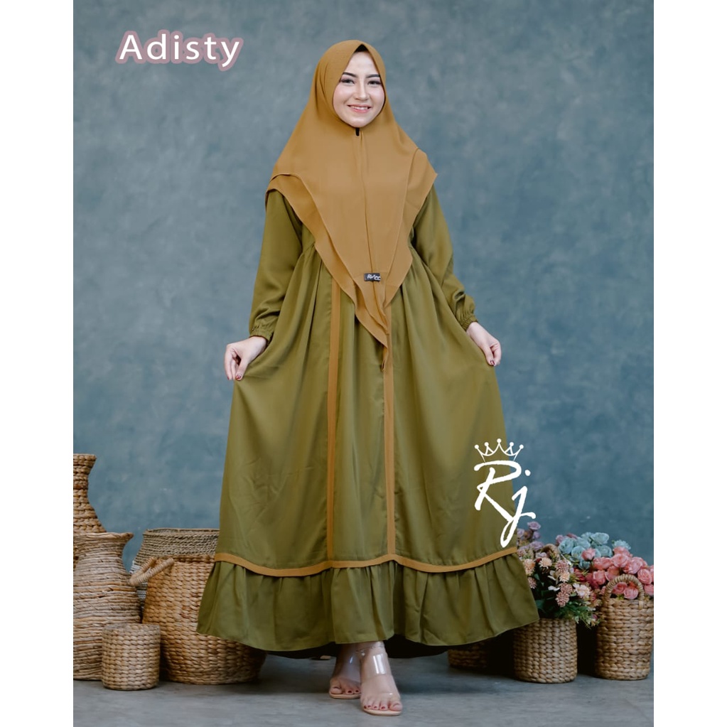 ADISTY SET KHIMAR BY RJ/SET KHIMAR ADISTY YORIS FLUID MIX CERUTY