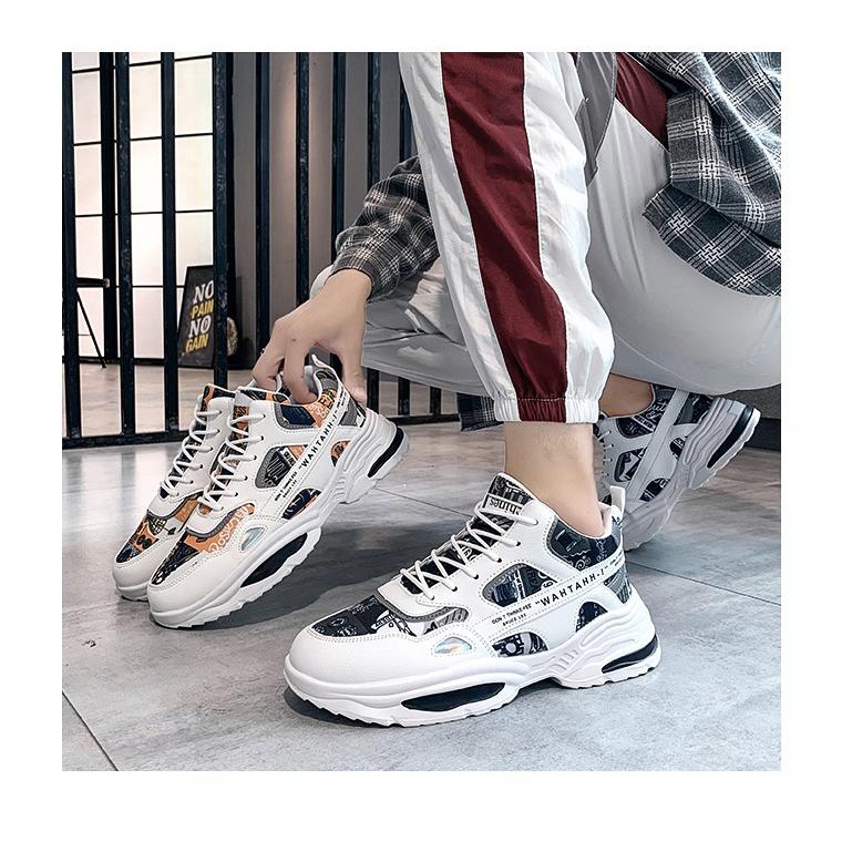 HARGA TERMURAH Sepatu Pria sneakers import trend 2021 men shoes