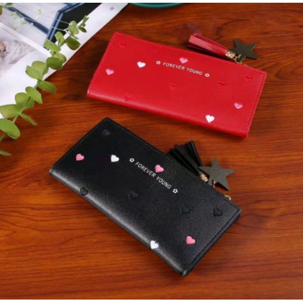 (GS) Dompet Panjang Wanita BS80 / Dompet Wanita Import Murah Real Pict