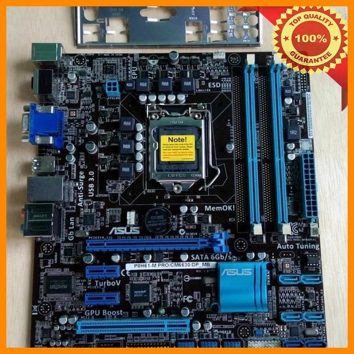(alya) motherboad asus h61 socket 1155 usb 3.0 sata 3 - hdmi - support gen 3