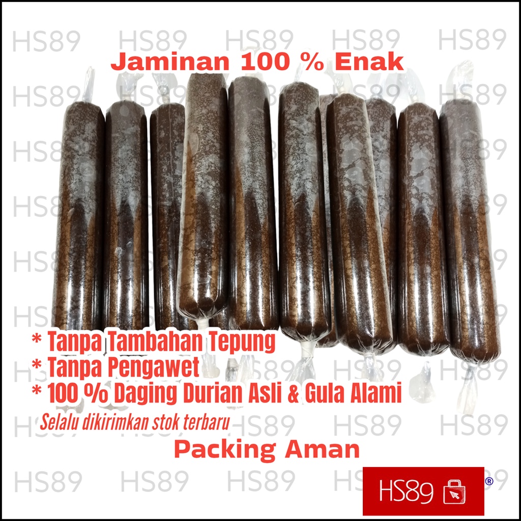 

Lempok Durian Asli Bengkalis 1kg - Lempuk Durian