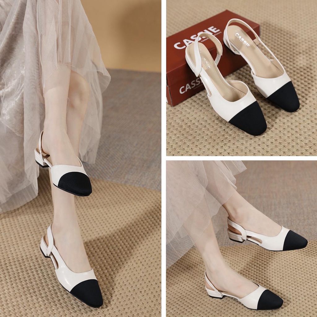 GSW Sepatu flatshoes wanita slingback import Sepatu kerja wanita flat ( CH02 )