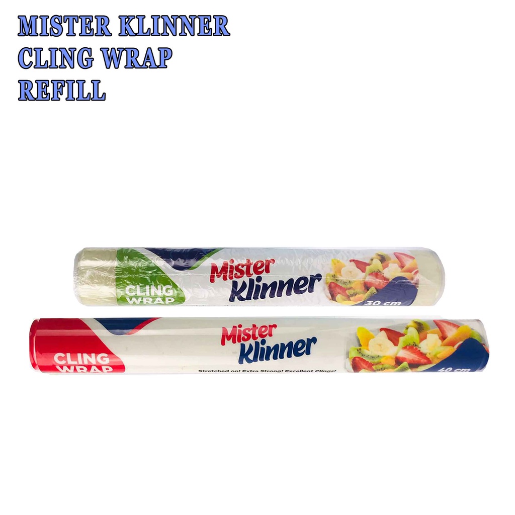 Plastik Wrap* Mister Klinner* Cling Wrap Refill* UK.30X40CM