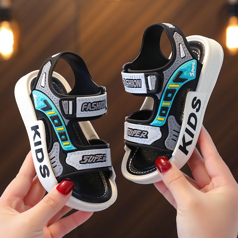 littlekiddoss Sepatu Sendal Gunung Anak Laki-Laki Sandal Kids Super Fashion Size 21-35 2023SH2185