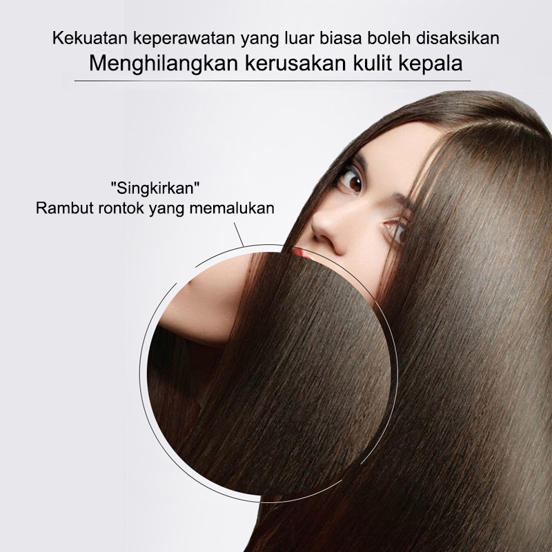 SHAMPOO RAMBUT ANTI RONTOK Hair Treatment Shampoo 300ml Anti-ketombe pertumbuhan rambut cepat Controlled Nutrition Botak Rontok germinal rambut Perawatan