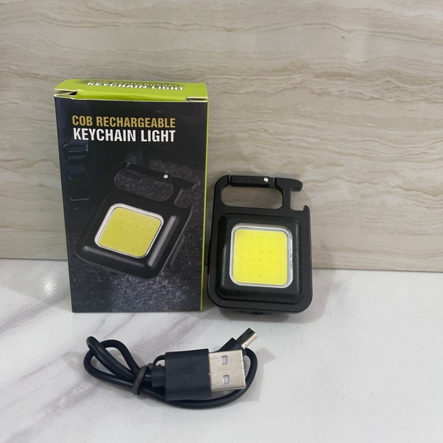 Senter Camping / Lampu COB Magnetic LED Charger Buka Botol Magnet