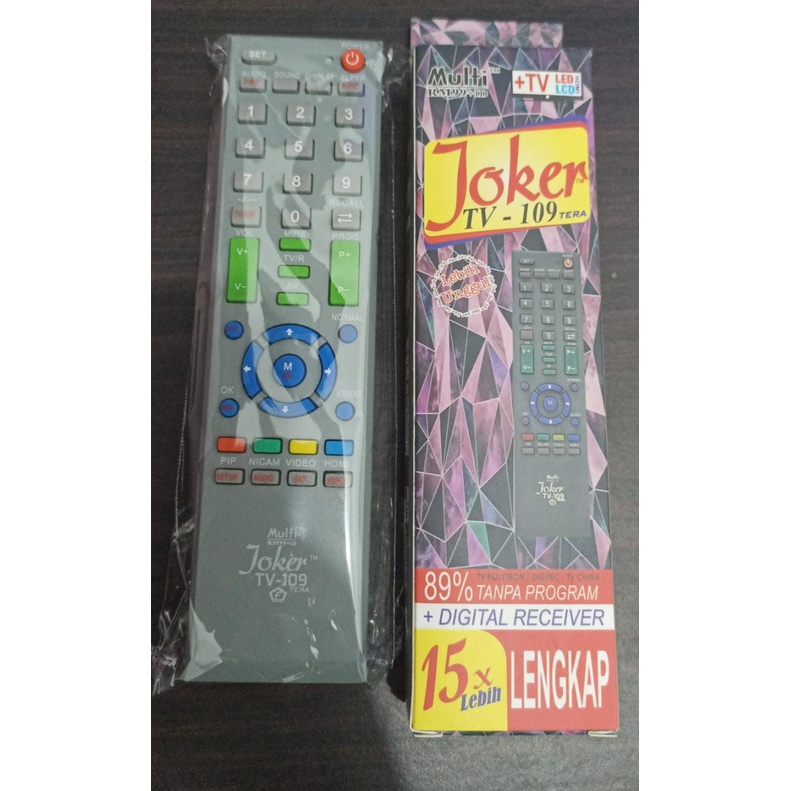 REMOTE REMOT TV MULTI JOKER UNIVERSAL