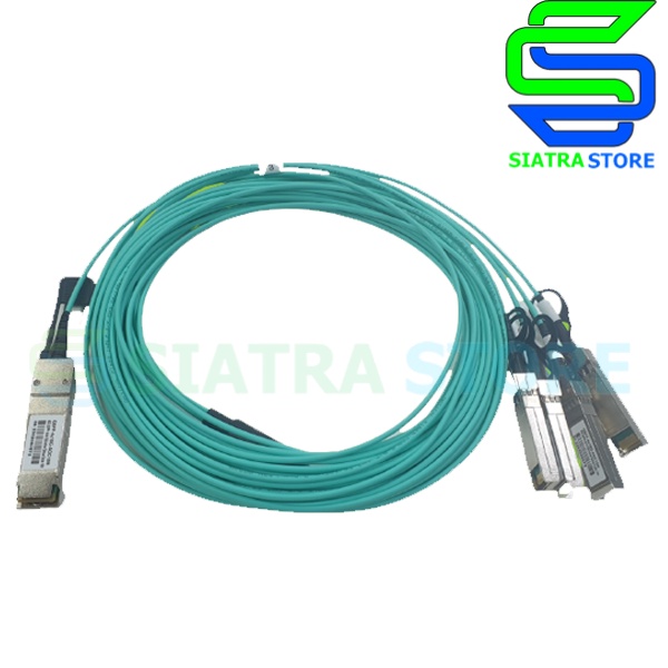 Active Optical Cable (AOC) QSFP to 4x SFP+ | QSFP+ 40G 15 Meter | DAC