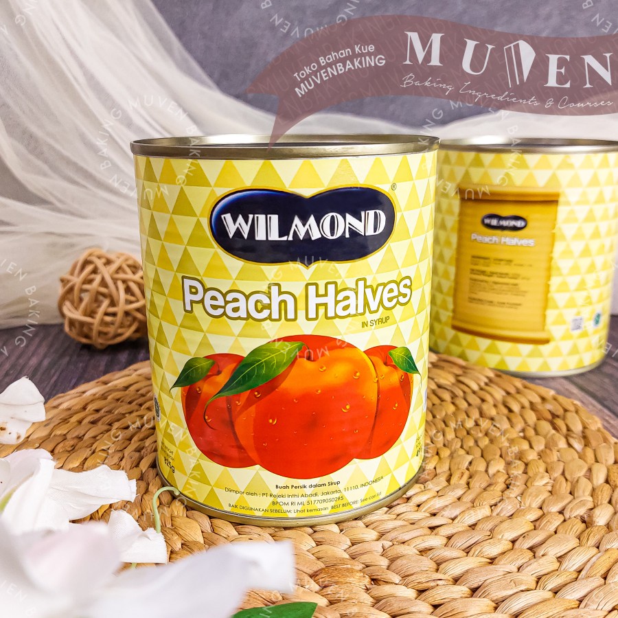 

WILMOND PEACH HALVES 825 GR