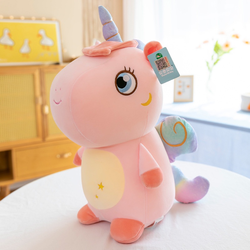 Boneka Kuda Poni Gendut Terbaru / Mainan anak karakter Unicorn Lucu Bahan Yelvo