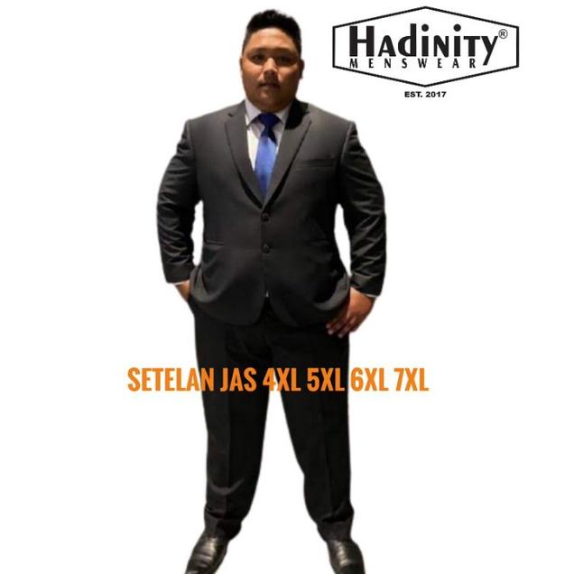 HARGA BERSAHABAT JAS CELANA PRIA JUMBO SETELAN BIGSIZE 4XL 5XL 6XL 7XL JAS FORMAL JAS WISUDA JAS AKA